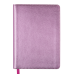Купить Ежедневник недатированный METALLIC, A6, розовый оптом и в розницу в магазине Скрепка. Доставка по Виннице и Украине.