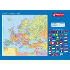 Купить Подкладка для письма "Карта Европы" оптом и в розницу в магазине Скрепка. Доставка по Виннице и Украине.