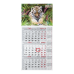 Календар настінний квартальний 2022 р., 298х630 мм, 1 пружина (BM.2106)