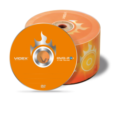 Диск DVD-R, 4.7Gb, 16x, Bulk 50 pcs, VIDEX  (VDVD-R b50)