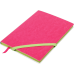 Блокнот деловой LOLLIPOP, L2U, А5, 96 л., линия, розовый, иск. кожа (BM.295203-10)