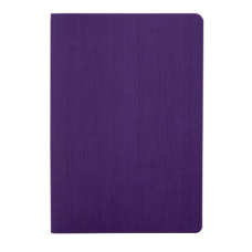 Блокнот деловой COLOR TUNES, А5, 96 л., линия, фиолетовый, иск.кожа (BM.295200-07)