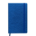 Блокнот деловой INGOT, 125x195 мм, 80 л., клетка, иск. кожа, синий (BM.29912103-02)