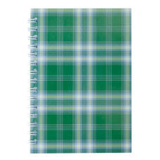 Тетрадь для записей SHOTLANDKA, А6, 48 л., клетка, картонная обложка, зеленая (BM.2592-04)