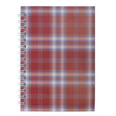 Тетрадь для записей SHOTLANDKA, А6, 48 л., клетка, картонная обложка, бордовая (BM.2592-13)