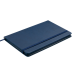 Блокнот деловой PROFY, L2U, 125x195 мм, 80 л., клетка, синий, иск.кожа (BM.29912102-02)