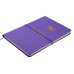 Блокнот деловой NICE, А5, 96 л., клетка, фиолетовый, иск.кожа (BM.295115-07)