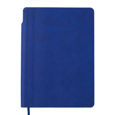 Блокнот деловой FRESH, А5, 96л., точка, синий, иск.кожа (BM.295311-02)