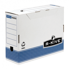 Бокс для архивации док. R-Kive Prima 100мм, синий (f.26501)
