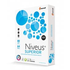 Папір NIVEUS SUPERIOR, А4, клас A, 80г/м2, 500 арк (NV.A4.80.SUP)