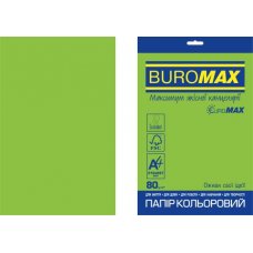 Бумага цветная INTENSIVE, EUROMAX, зеленая, 20 л., А4, 80 г/м² (BM.2721320E-04)
