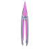 Циркуль в твердом футляре START ERGO, розовый, KIDS Line  (ZB.5350ES-10)
