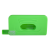 Дырокол пластиковый, RUBBER TOUCH, до 10 л., 120х58х59 мм, светло-зеленый (BM.4016-15)
