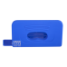 Дырокол пластиковый, RUBBER TOUCH, до 10 л., 120х58х59 мм, синий (BM.4016-02)