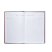 Ежедневник недатированный DAISY, A6, вишневый (BM.2601-44)