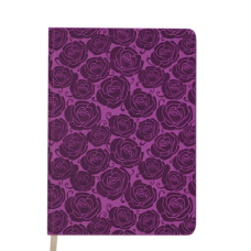 Ежедневник недатированный FLEUR, A6, розовый (BM.2617-10)
