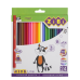 Кольорові олівці, 24 кольорів, KIDS Line (ZB.2416)