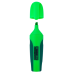 Текст-маркер NEON, зеленый, 2-4 мм, с рез.вставками (BM.8904-04)