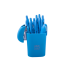 Текст-маркер NEON, синий, 2-4 мм, с рез.вставками (BM.8904-02)