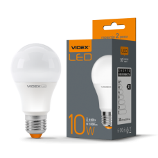 Лампа LED, 10W, E27, 4100K, 220V, VIDEX  (VL-A60e-10274)