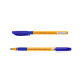 Ручка масляная EXPRESS GRIP, 0,5 мм, рез.грип, трехгр.корпус, синие чернила (BM.8354-01)