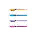 Ручка масляная PROVENCE GRIP, PASTEL, 0,5 мм, рез. грип, трехгр.корпус, синие чернила (BM.8356-01)