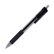 Ручка гелевая автоматическая TARGET, 0,5 мм,  рез.грип, черные чернила (BM.8332-02)
