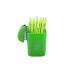 Степлер пластиковый МИНИ, RUBBER TOUCH, 12 л., (скобы №24; 26), 66x30x46 мм, светло-зеленый (BM.4234