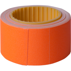 Ценник 30x40 мм,   (150 шт, 4.5 м),  прямоугольный, внешняя намотка, оранжевый (BM.282113-11)