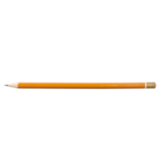 Карандаш графитовый PROFESSIONAL 2H, желтый, без ластика , туба - 144 шт. (BM.8545)
