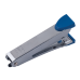 Степлер металлический, 12 л., (скобы №10), 94x42x21 мм, синий (BM.4152-02)