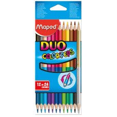 Карандаши цветные COLOR PEPS Duo, двусторонние 12шт./24 цв. (MP.829600)