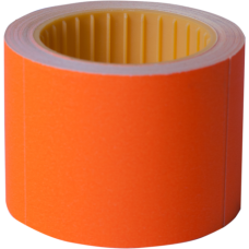 Ценник 50x40 мм,  (100 шт, 4 м),  прямоугольный, внешняя намотка, оранжевый (BM.282112-11)