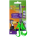 Ножницы детские 152 мм с пластиковыми 3D-ручками,  салатовые, KIDS Line (ZB.5014-15)