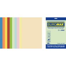 Набор цветной бумаги SUPER MIX, EUROMAX, А4, 80г/м2 (10х25/250л.) (BM.27216250E-99)