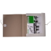 Папка архивная на завязках, А4, картон 0,35 мм, клееный клапан (BM.3361)