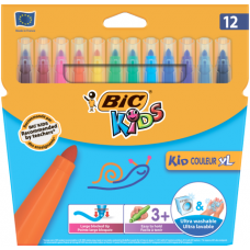 Фломастери "Kid Coleour XL", 12 кольорів (bc8289662)
