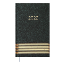Еженедельник карманный вертик датир. 2022 PARALLEL, зеленый (BM.2882-04)