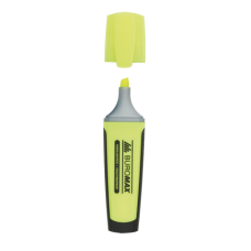 Текст-маркер флуоресцентный с резиновыми вставками, желтый (BM.8900-08)