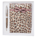 Набор подарочный "Leopard": ручка шариковая + зеркало, леопард (LS.122033-34)
