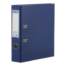 Папка-реєстратор А4 70мм BUROMAX 3015-03 ETALON одностор. т.синя (24), /BM.3015-03c/