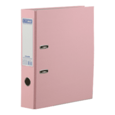 Папка-реєстратор А4 70мм BUROMAX 3017-10 ETALON PASTEL одностор. рожева (24) /BM.3017-10c/