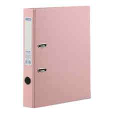 Папка-реєстратор А4 50мм BUROMAX 3018-10 ETALON PASTEL одностор. рожева (30), /BM.3018-10c/