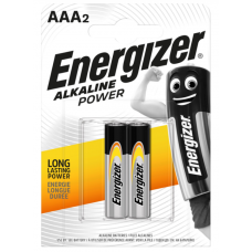 Батарейка ENERGIZER AAA LR03 Alkaline Power  2шт/упак. (ціна за уп) карт.уп.
