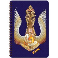 Блокнот РАНОК А5 на спір. 160арк. З Україною в серці:Козак з бандурою