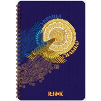 Блокнот РАНОК А5 на спір. 160арк. З Україною в серці:Птиця