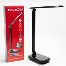 Світильник настільн. ETRON 1-EDL-426 8W світлодіодний, Black