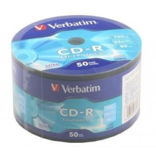 Диск CD-R Verbatim 700Mb 52x80min bulk 50 /d.43787/