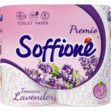 Папір туалетний  ДИВО Premio Toscana Lavender  4шт.в уп. 3-шар. білий (20)