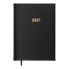 Щоденник датований 2027 BUROMAX А5 BASE 2108-01 чорний /BM.2108-01/
